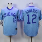 Chicago Cubs 12 Kyle Schwarber Baseball Jerseys-8
