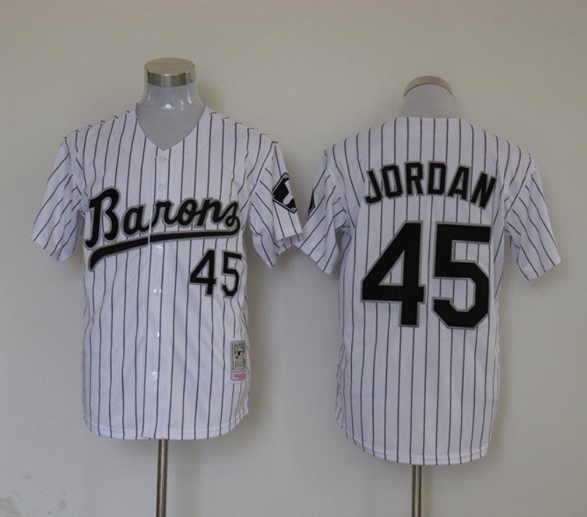 Chicago White Sox 45 Michael Jordan Baseball Jerseys-5