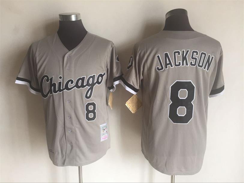 Chicago White Sox 8 Bo Jackson Baseball Jerseys-2