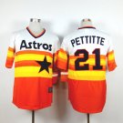 Houston Astros 21 Andy Pettitte Baseball Jerseys