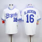 Kansas City Royals 16 Bo Jackson Baseball Jerseys-9