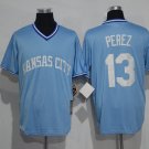 Kansas City Royals 13 Salvador Perez Baseball Jerseys-10