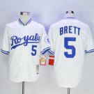 Kansas City Royals 5 George Brett Baseball Jerseys-7