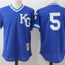 Kansas City Royals 5 George Brett Baseball Jerseys-3