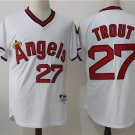Los Angeles Angels 27 Mike Trout Baseball Jerseys-9