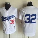 Los Angeles Dodgers 32 Sandy Koufax Baseball Jerseys-3