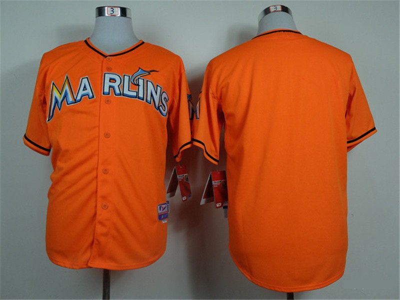 Miami Marlins Blank Baseball Jerseys-7