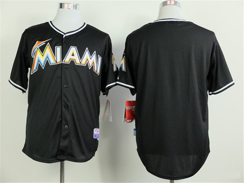 Miami Marlins Blank Baseball Jerseys-6