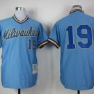 Milwaukee Brewers 19 Robin Yount Baseball Jerseys-2
