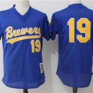 Milwaukee Brewers 19 Robin Yount Baseball Jerseys-1