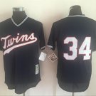 Minnesota Twins 34 Kirby Puckett Baseball Jerseys-8