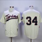 Minnesota Twins 34 Kirby Puckett Baseball Jerseys-6