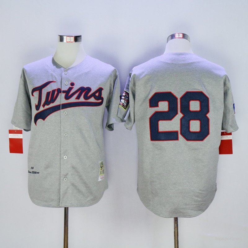 Minnesota Twins 28 Bert Blyleven Baseball Jerseys-3