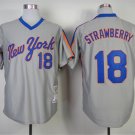 New York Mets 18 Darryl Strawberry Baseball Jerseys-7