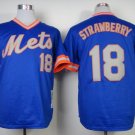 New York Mets 18 Darryl Strawberry Baseball Jerseys-6