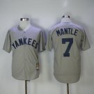 New York Yankees 7 Mickey Mantle Baseball Jerseys-4