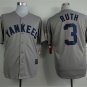 New York Yankees 3 Babe Ruth Baseball Jerseys-3