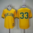 Oakland Athletics 33 Jose Canseco Baseball Jerseys-4
