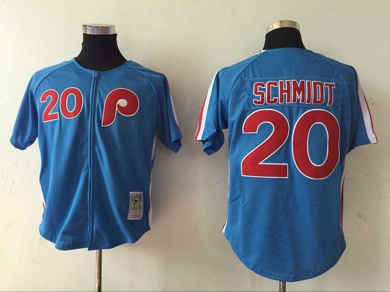 Philadelphia Phillies 20 Mike Schmidt Baseball Jerseys-3