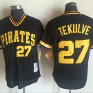 Pittsburgh Pirates 27 Kent Tekulve Baseball Jerseys-1