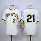 Pittsburgh Pirates 21 Roberto Clemente Baseball Jerseys-11