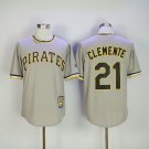 Pittsburgh Pirates 21 Roberto Clemente Baseball Jerseys-10
