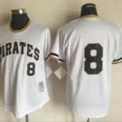 Pittsburgh Pirates 8 Willie Stargell Baseball Jerseys-3