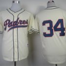 San Diego Padres 34 Rollie Fingers Baseball Jerseys-2