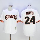 San Francisco Giants 24 Willie Mays Baseball Jerseys-9