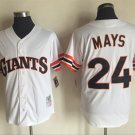 San Francisco Giants 24 Willie Mays Baseball Jerseys-8