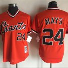 San Francisco Giants 24 Willie Mays Baseball Jerseys-6