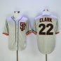 San Francisco Giants 22 Will Clark Baseball Jerseys-6
