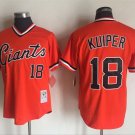 San Francisco Giants 18 Duane Kuiper Baseball Jerseys