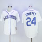 Seattle Mariners 24 Ken Griffey Baseball Jerseys-12