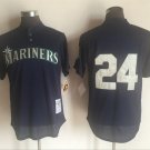 Seattle Mariners 24 Ken Griffey Baseball Jerseys-11