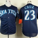 Seattle Mariners 23 Nelson Cruz Baseball Jerseys