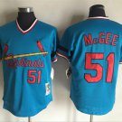 St. Louis Cardinals 51 Willie McGee Baseball Jerseys-2