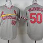 St. Louis Cardinals 50 Adam Wainwright Baseball Jerseys-7