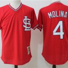 St. Louis Cardinals 4 Yadier Molina Baseball Jerseys-14