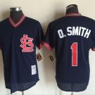 St. Louis Cardinals 1 Ozzie Smith Baseball Jerseys-7