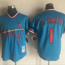St. Louis Cardinals 1 Ozzie Smith Baseball Jerseys-5