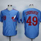 Montreal Expos 49 Warren Cromartie Baseball Jerseys-1