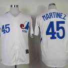 Montreal Expos 45 Pedro Martinez Baseball Jerseys-3