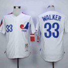 Montreal Expos 33 Larry Walker Baseball Jerseys-1