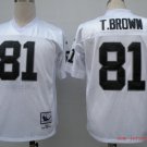 Las Vegas Raiders 81 Tim Brown Football Jerseys-2