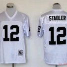 Las Vegas Raiders 12 Ken Stabler Football Jerseys