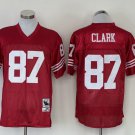 San Francisco 49ers 87 Dwight Clark Football Jerseys