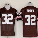 Cleveland Browns 32 Jim Brown Football Jerseys-1