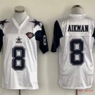 Dallas Cowboys 8 Troy Aikman Football Jerseys-2
