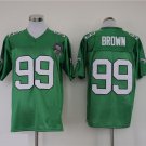 Philadelphia Eagles 99 Jerome Borwn Football Jerseys